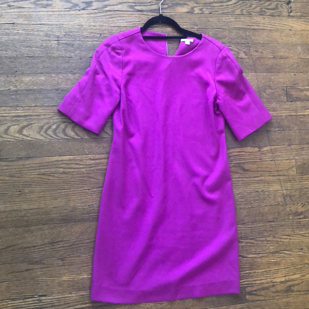 Gap fuchsia size 4 gap shift dress.